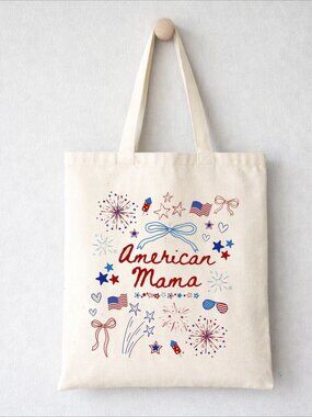 American Mama Independence Day Tote Bag